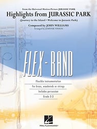 Jurassic Park Concert Band sheet music cover